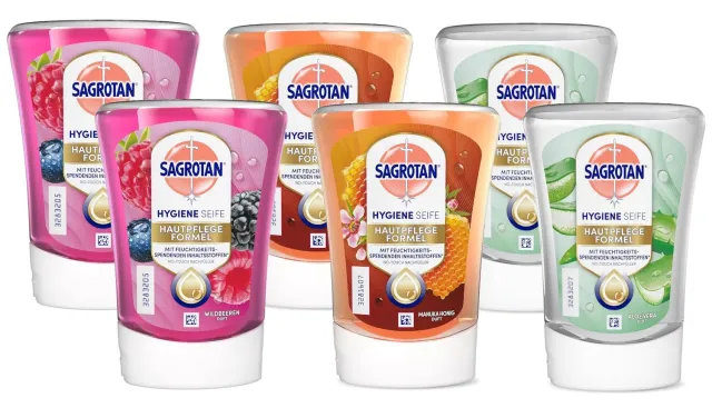 Sagrotan No-Touch Fruchtig Handseife 6x250ml Mix-Set