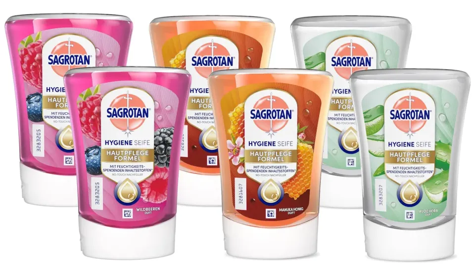 Sagrotan No-Touch Fruchtig Handseife 6x250ml Mix-Set