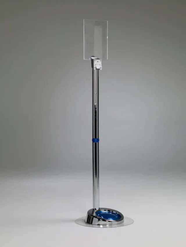 Germstar Bodenständer Chrom für 32oz Spender freistehend