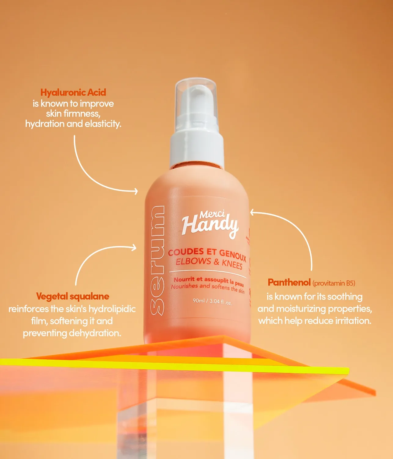 Merci Handy Elbows Knees Körperserum Mandelblüte 30ml