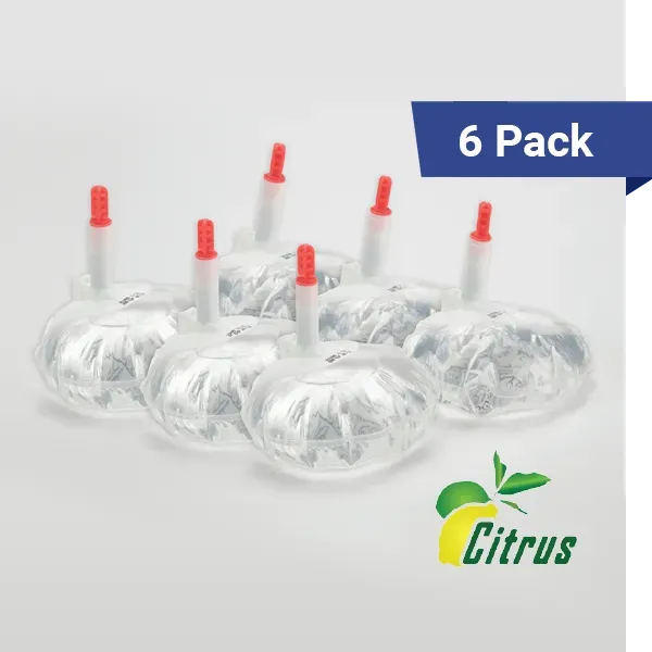 Germstar Citrus Händedesinfektion Nachfüllung 6x355 ml
