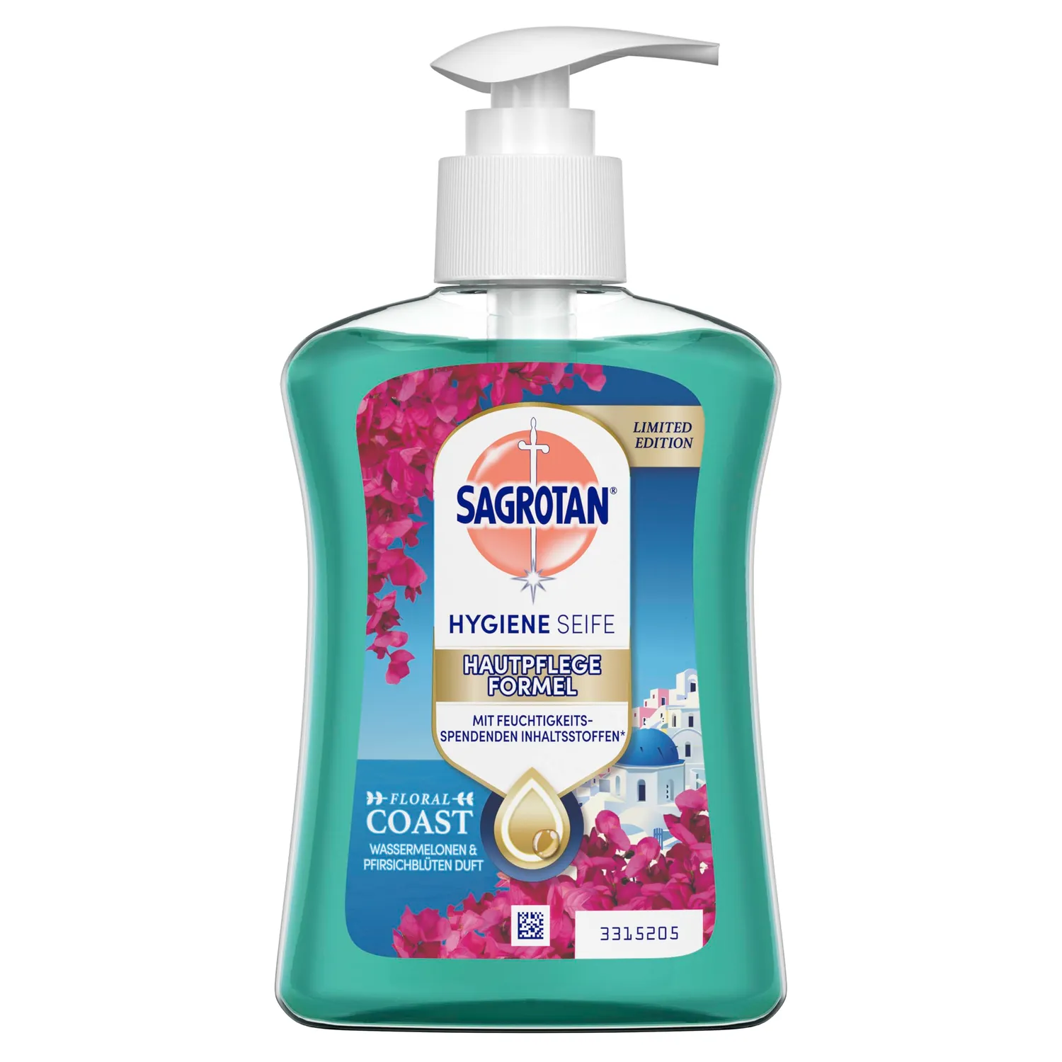 Sagrotan Floral Coast Hygieneseife 3x250ml Wassermelone