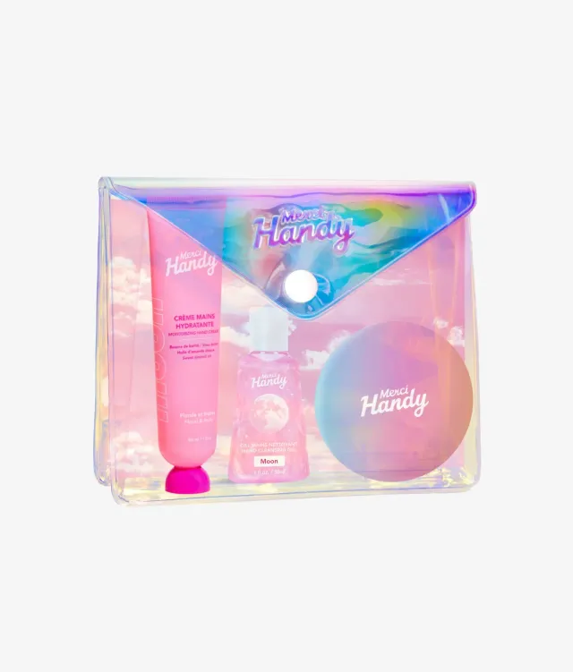 Merci Handy Kit Mains Moon Handset Gel+Creme Cassis