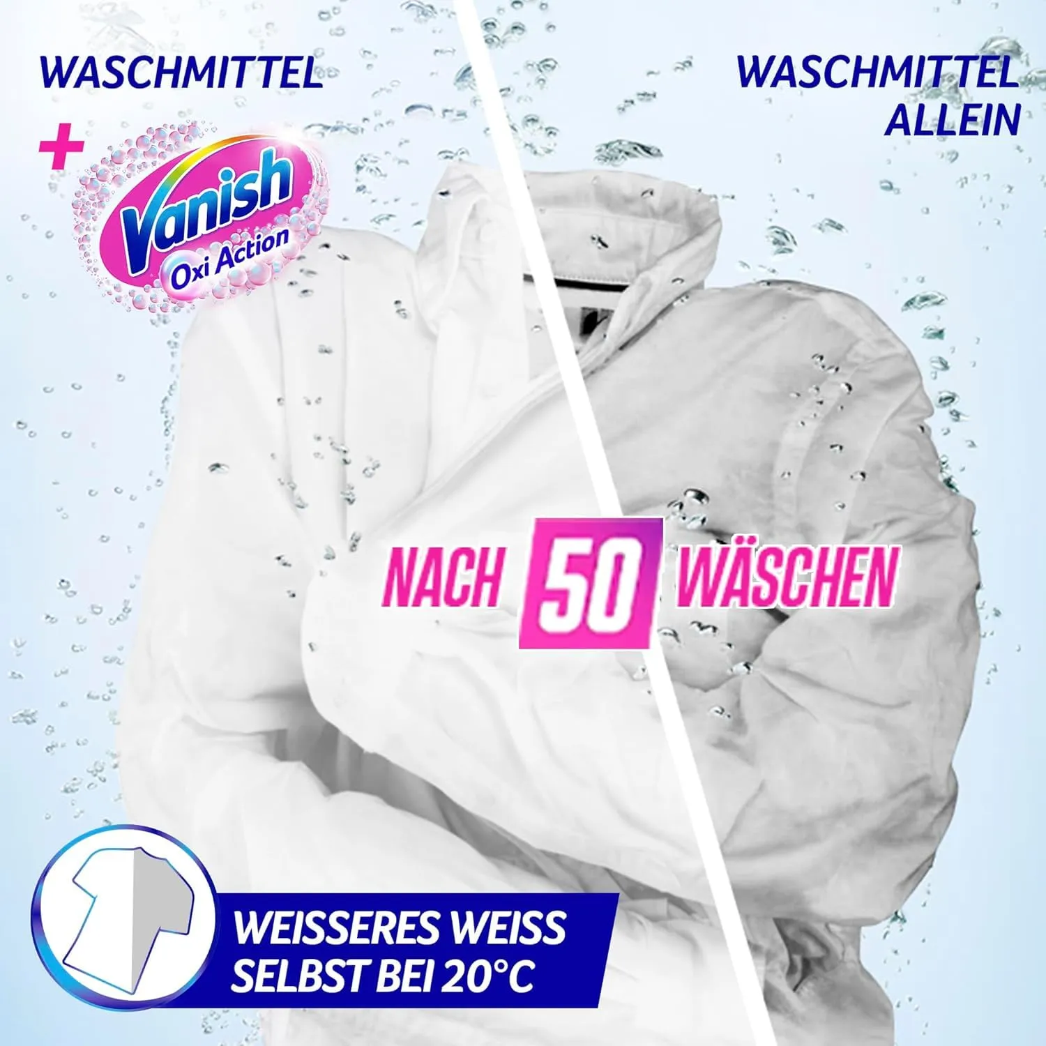 Sagrotan Wäsche-Hygienespüler 1,5L + Vanish 1,65 kg Set