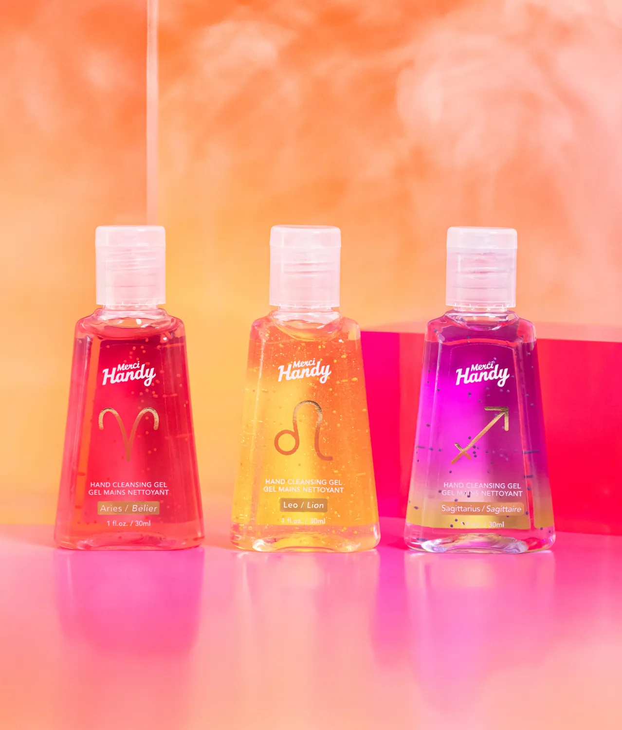 Merci Handy Astro Signes de Feu Handgel Set 3er