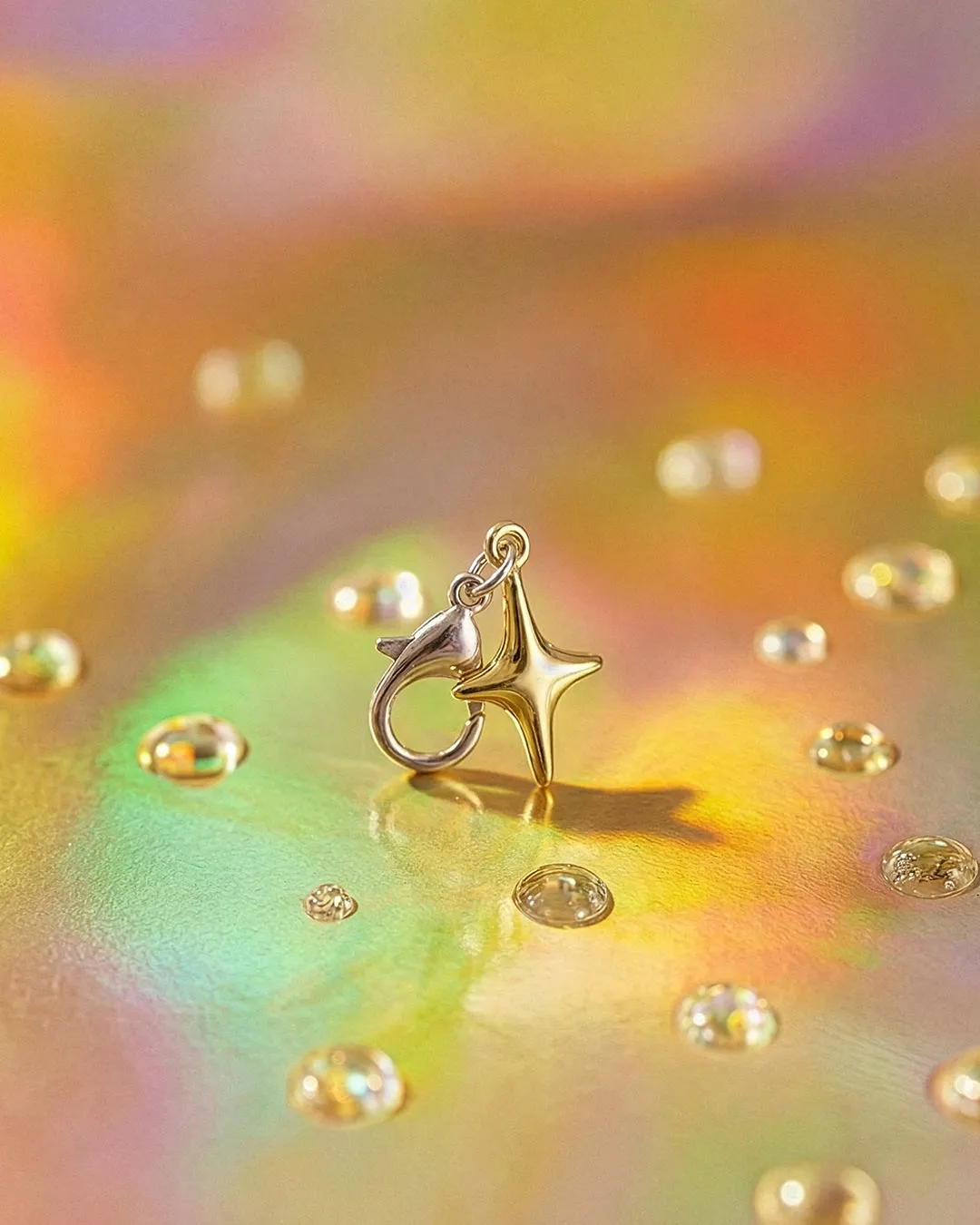 Merci Handy Glitter Fever Charm Anhänger Glitzer Spray