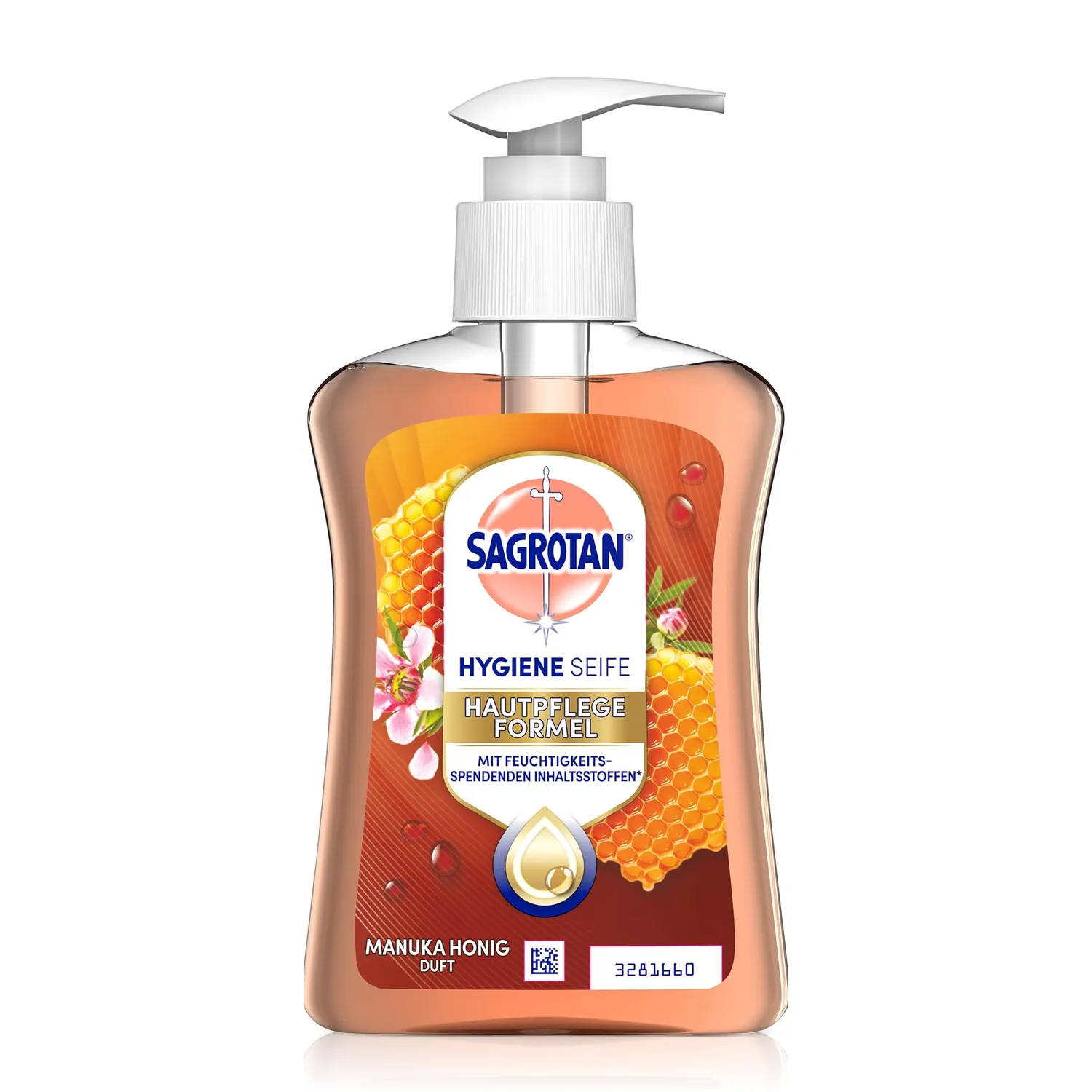 Sagrotan Handseife Manuka Honig Flüssigseife 6x250ml Pflege