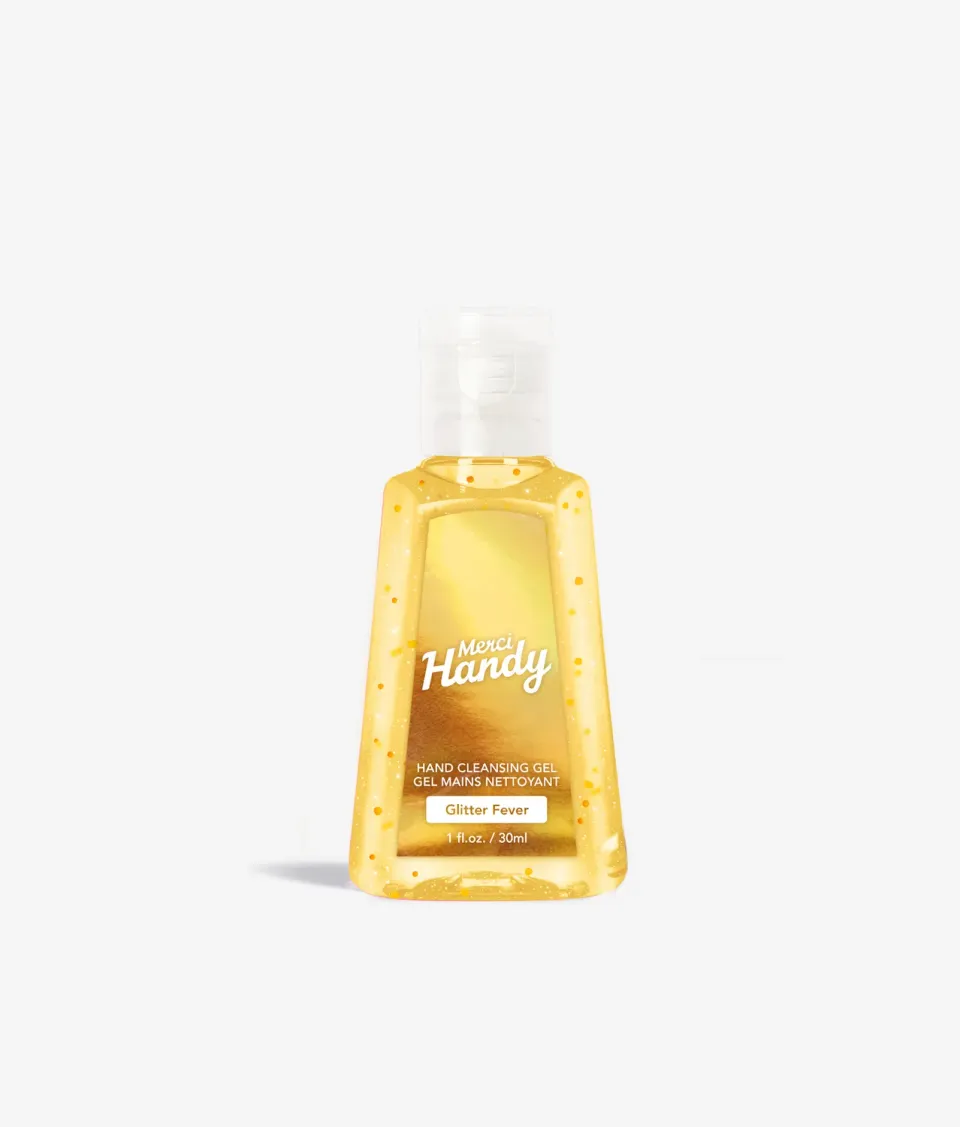 Merci Handy Glitter Fever Handgel blumig ohne Wasser