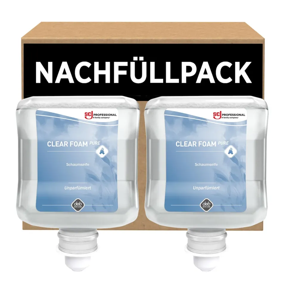 SC Johnson Professional Clear Foam Pure Schaumseife 2x1L duftfrei