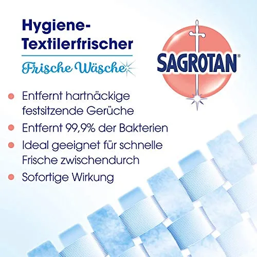 Sagrotan Frische Wäsche Hygiene-Set 1,5l + Reiniger + Spray