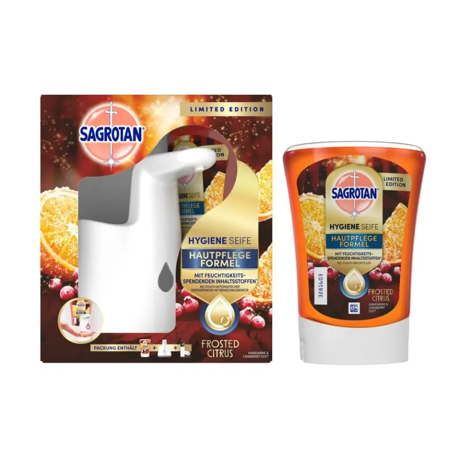 Sagrotan No-Touch Starterset Frosted Citrus Spender+2x250ml
