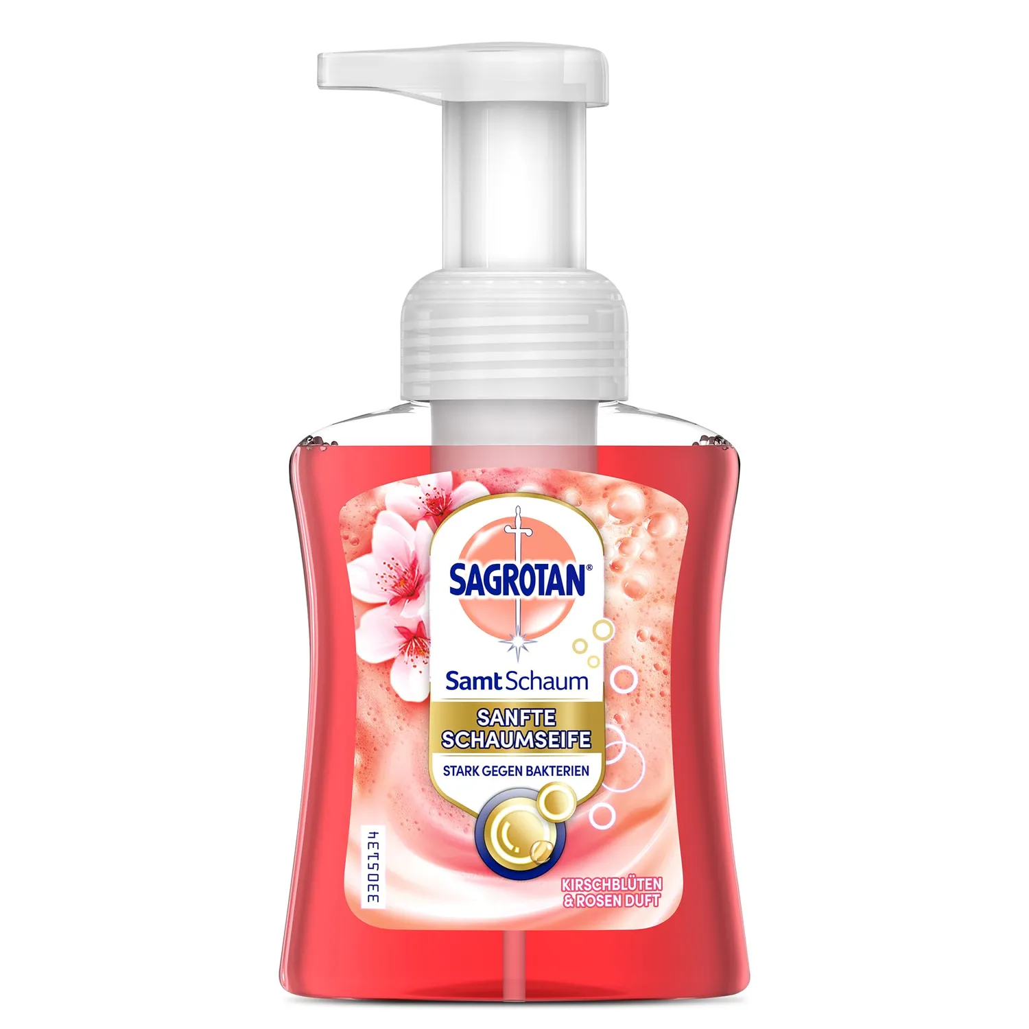 Sagrotan Samt-Schaum Kirschblüte Rose 250 ml Seife