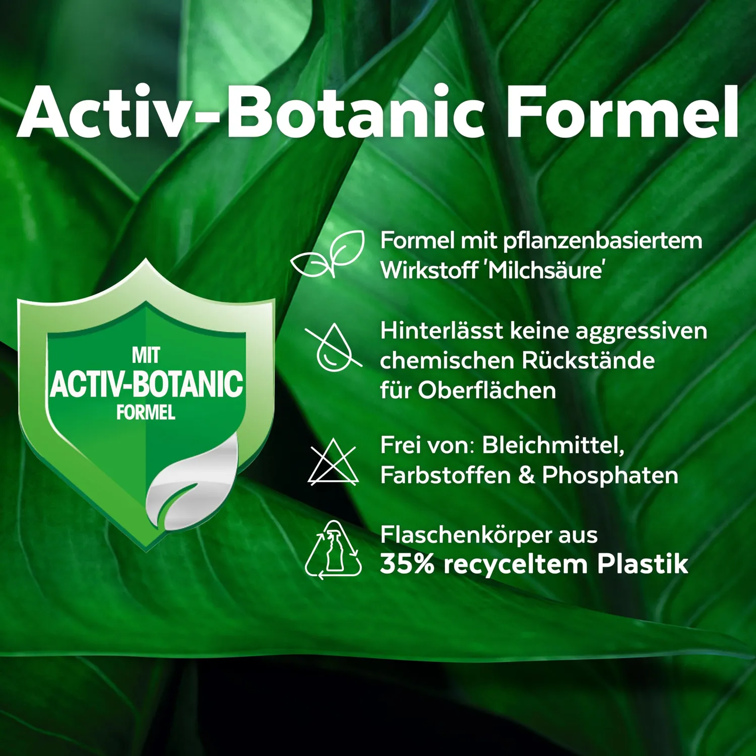 Sagrotan Küchen-Reiniger Zitrone Spray 4x750ml fettlösend