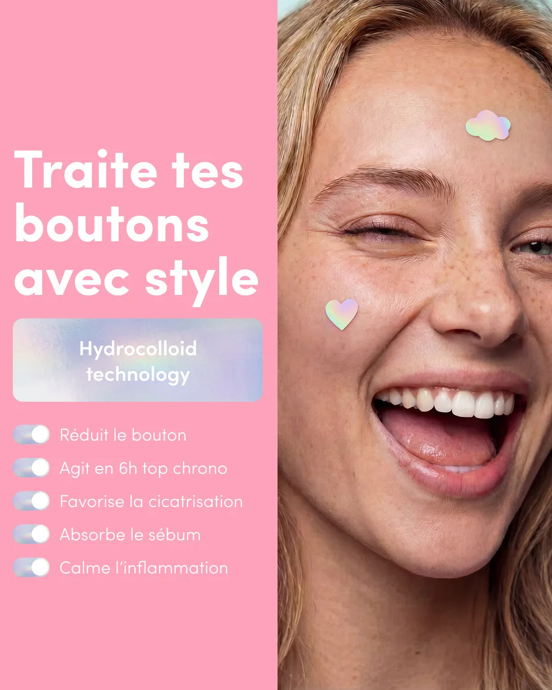 Merci Handy Holo Pickel + Nasen Patch Duo Mitesser