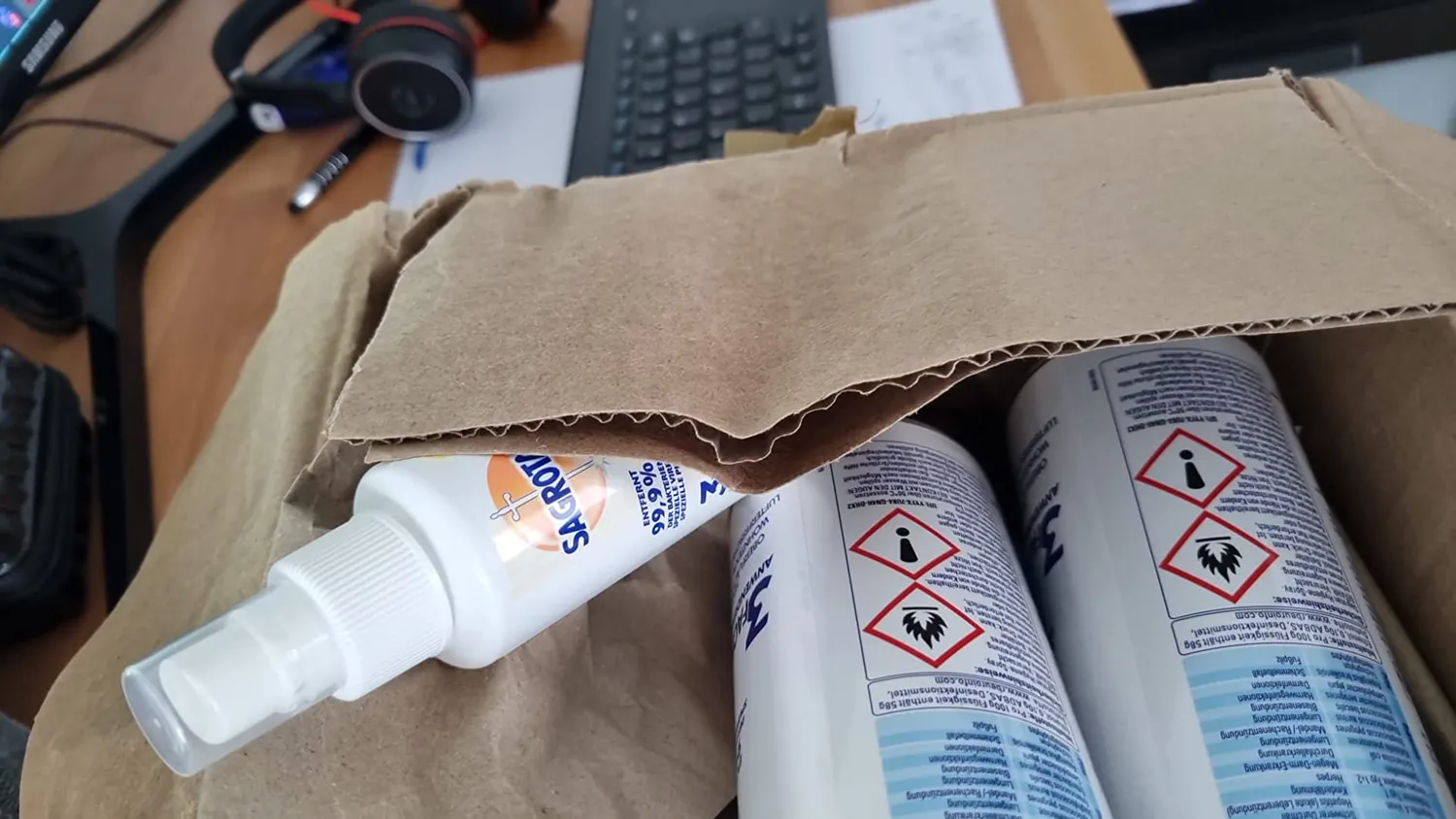 Sagrotan Hygiene Desinfektionsspray Set 6-teilig Textil+Fläche