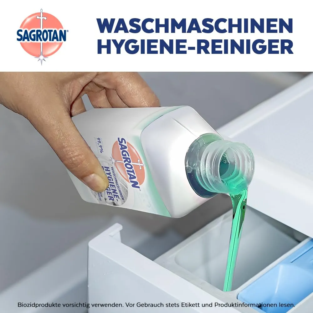 Sagrotan Waschmaschinen Hygiene-Reiniger Frühlingsfrische 4x250ml