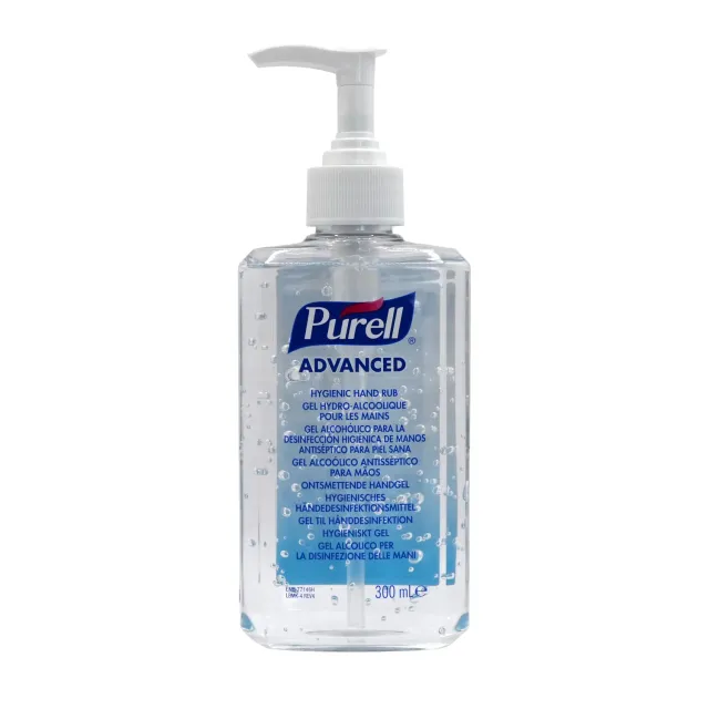 Purell Advanced Händedesinfektion Gel 300ml Pumpflasche 70%
