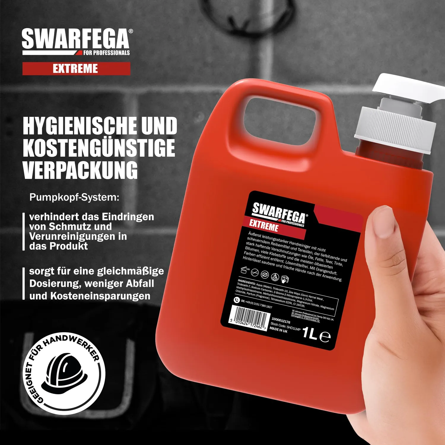 SC Johnson Swarfega Extreme Handreiniger 2x1 L Orange