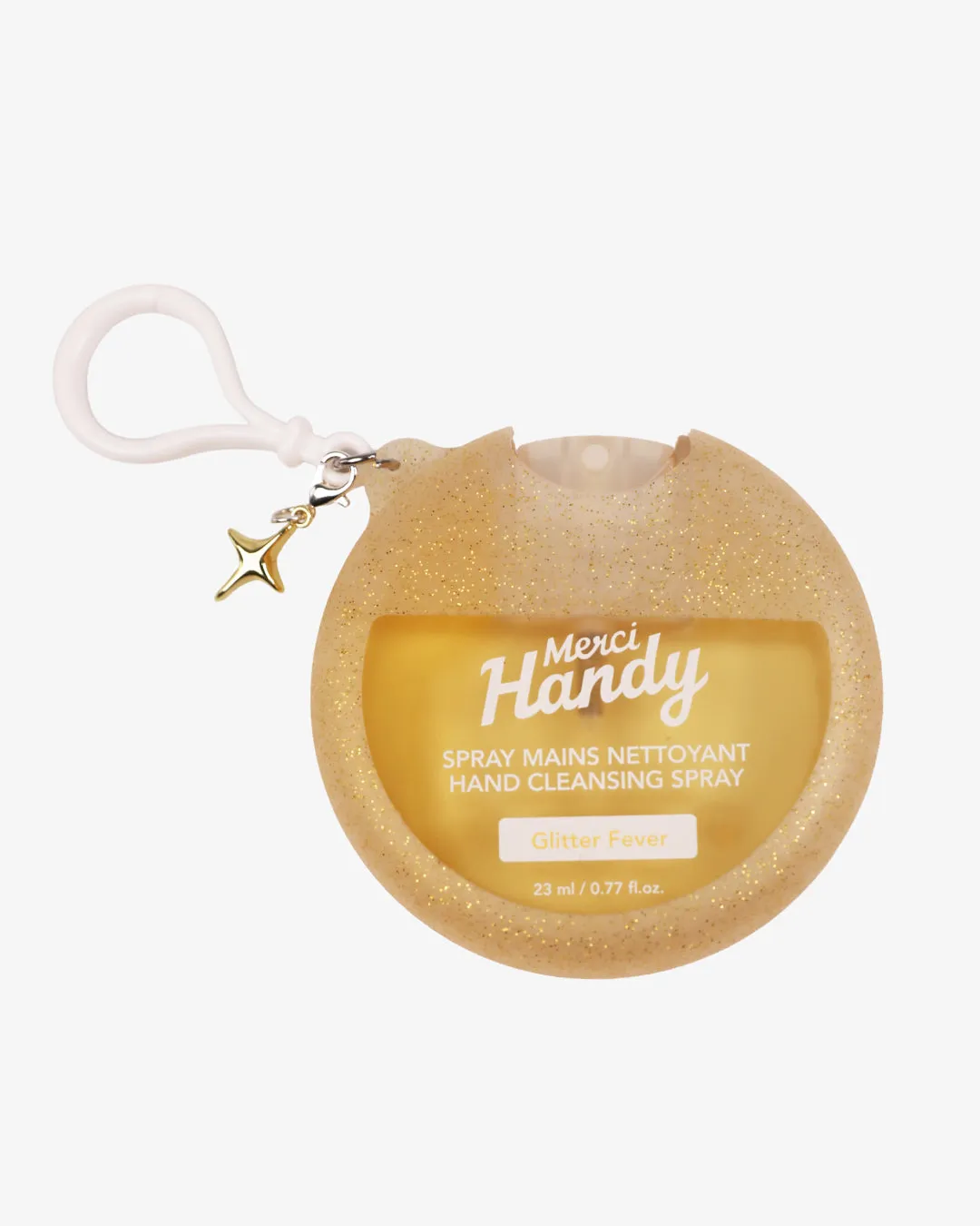 Merci Handy Glitter Fever Charm Anhänger Glitzer Spray