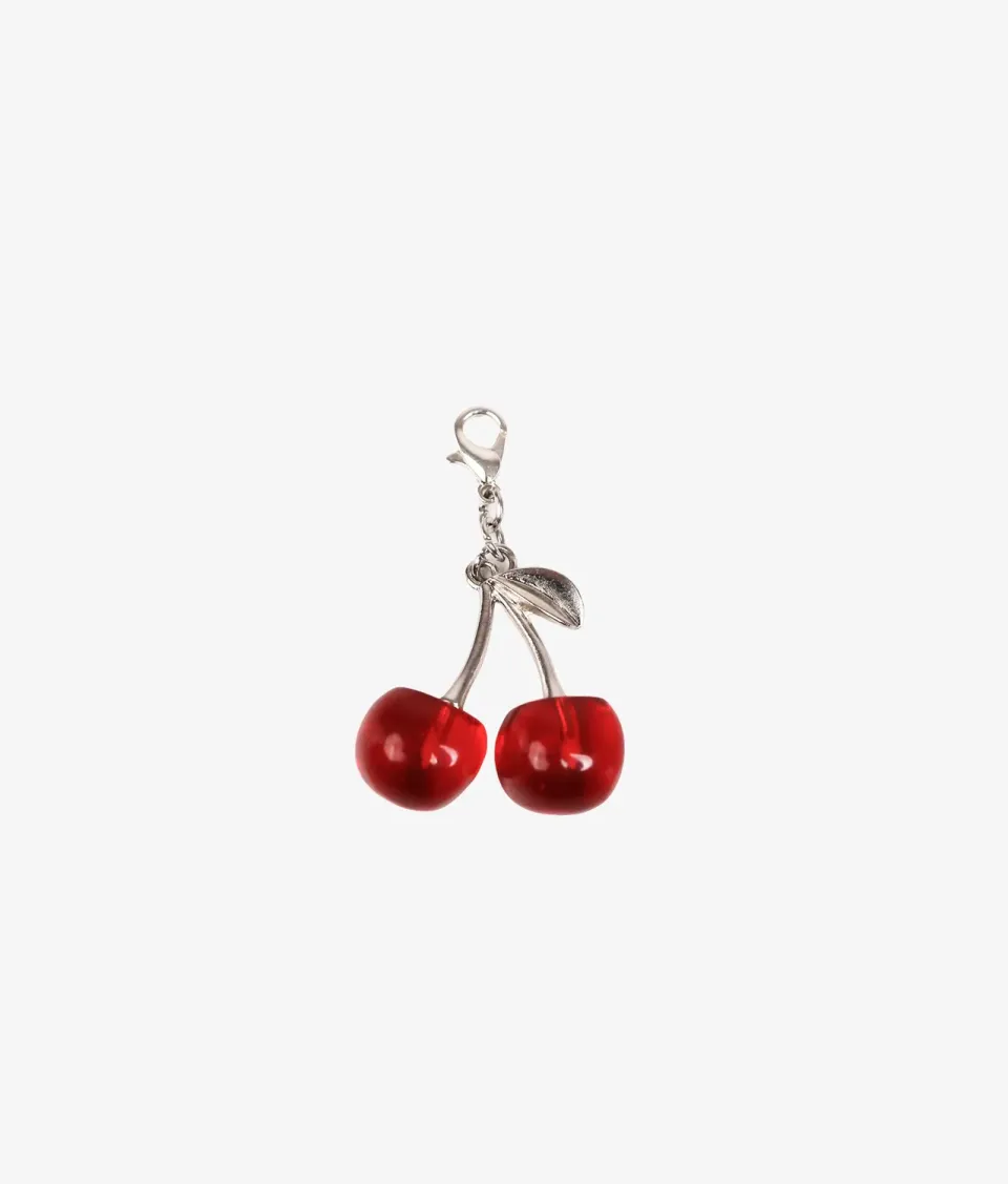 Merci Handy Chérie Cherry Charm Anhänger Handspray