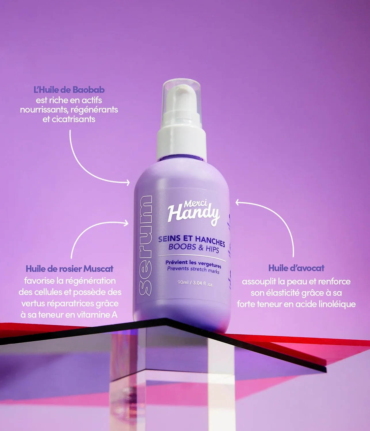 Merci Handy Trio Körperserum Set 3er für trockene Zonen