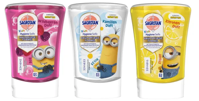 Sagrotan No-Touch Kids Seifennachfüllung 3x250ml Wilde Beere