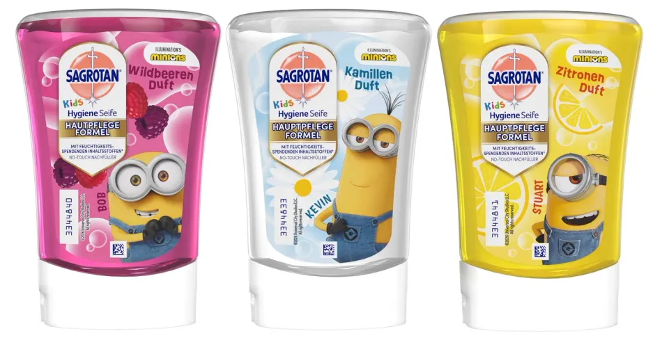 Sagrotan No-Touch Kids Seifennachfüllung 3x250ml Wilde Beere