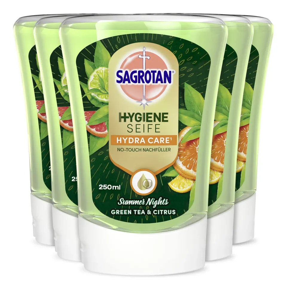 Sagrotan No-Touch Summer Nights Handseife 5x250ml antibakteriell