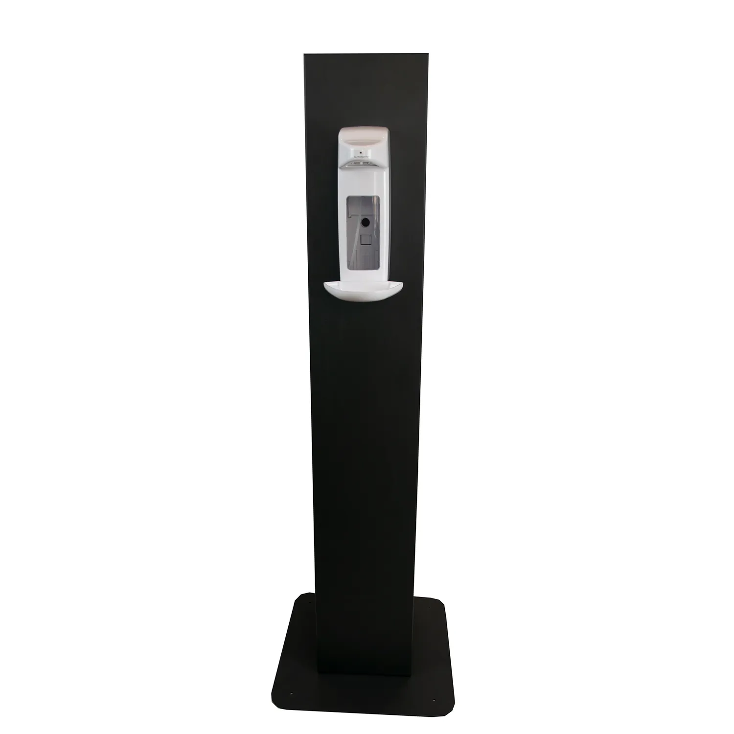 Euraneg SD110-d Standsäule Stahl schwarz Desinfektionssäule