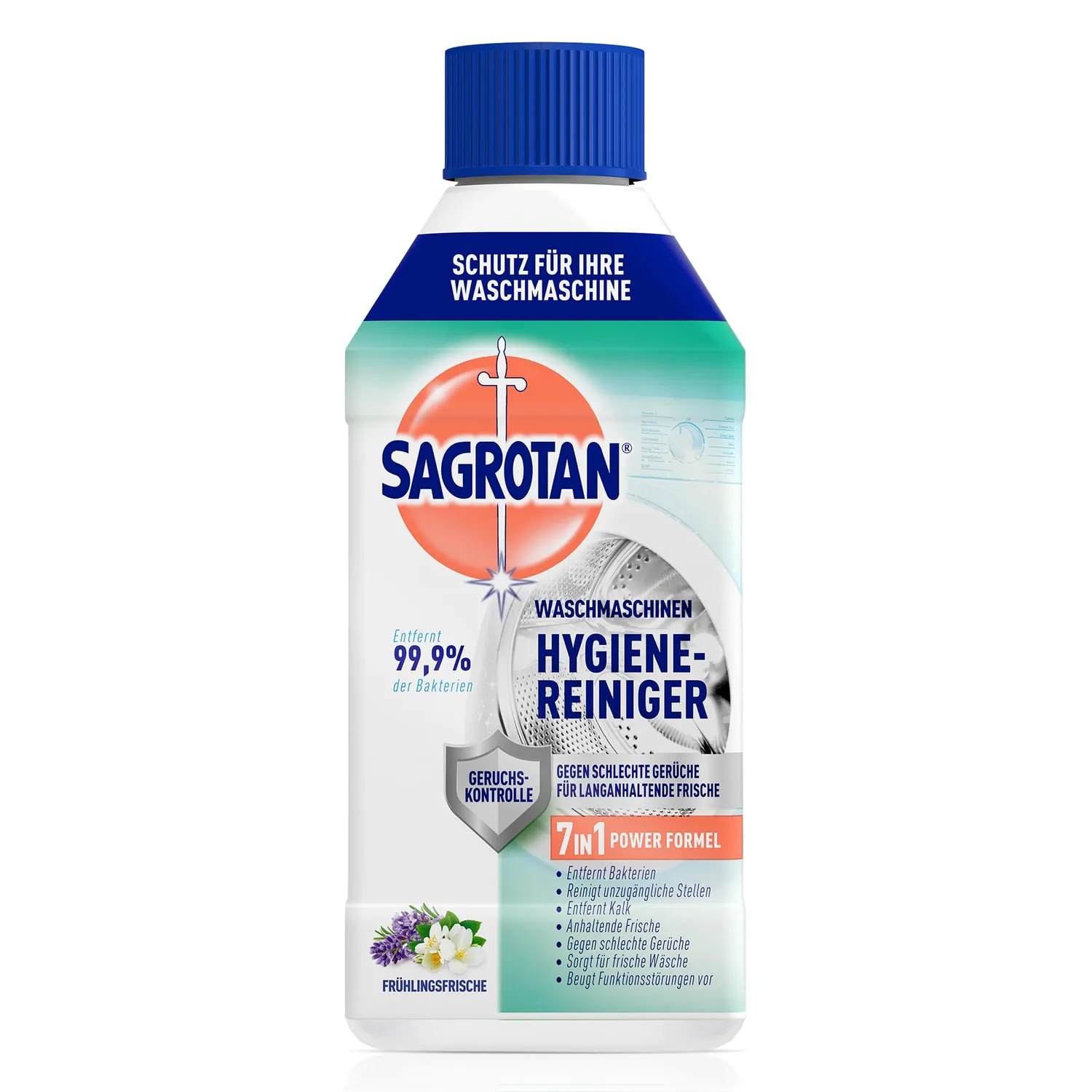 Sagrotan Waschmaschinen Hygiene-Reiniger Frühlingsfrische 4x250ml