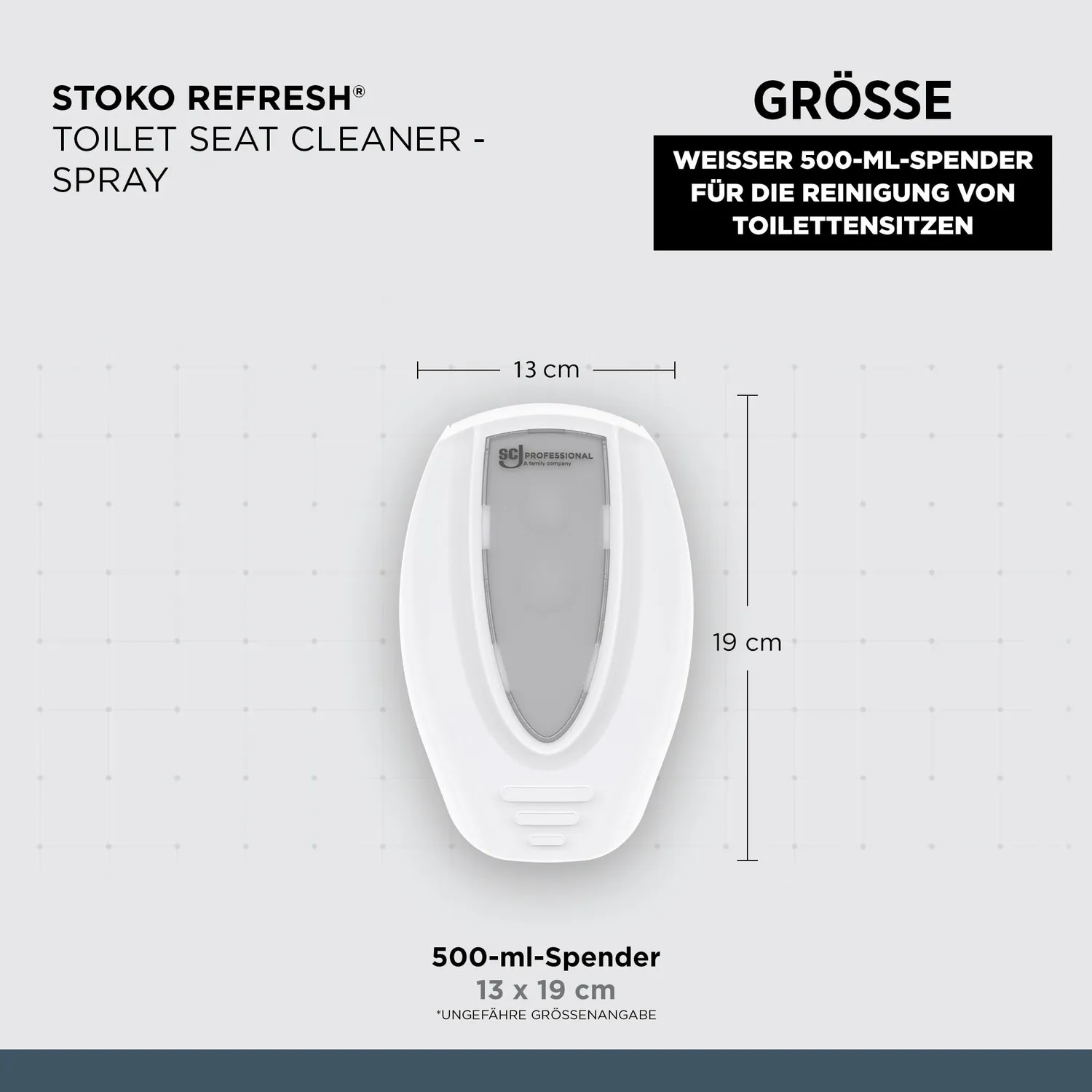 SC Johnson Professional Stoko Refresh WC-Sitzreiniger Spender 500 ml