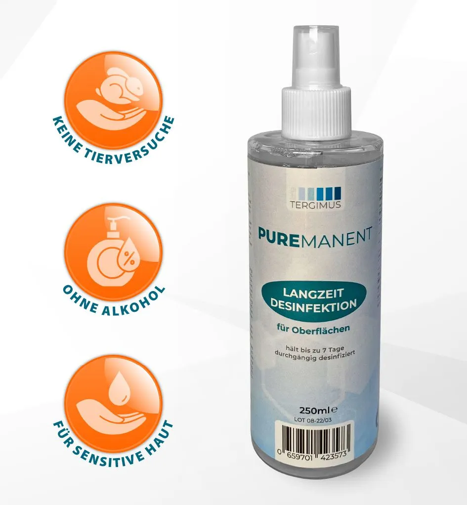 Puremanent Long Protect Flächendesinfektion 250ml 7 Tage