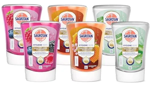 Sagrotan No-Touch Fruchtig Handseife 6x250ml Mix-Set