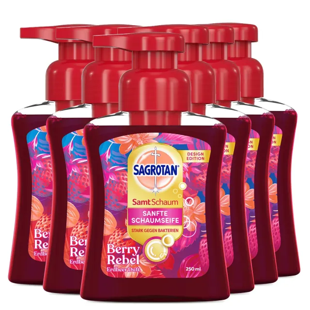 Sagrotan Schaumseife Erdbeeren Design Edition 250ml sanft
