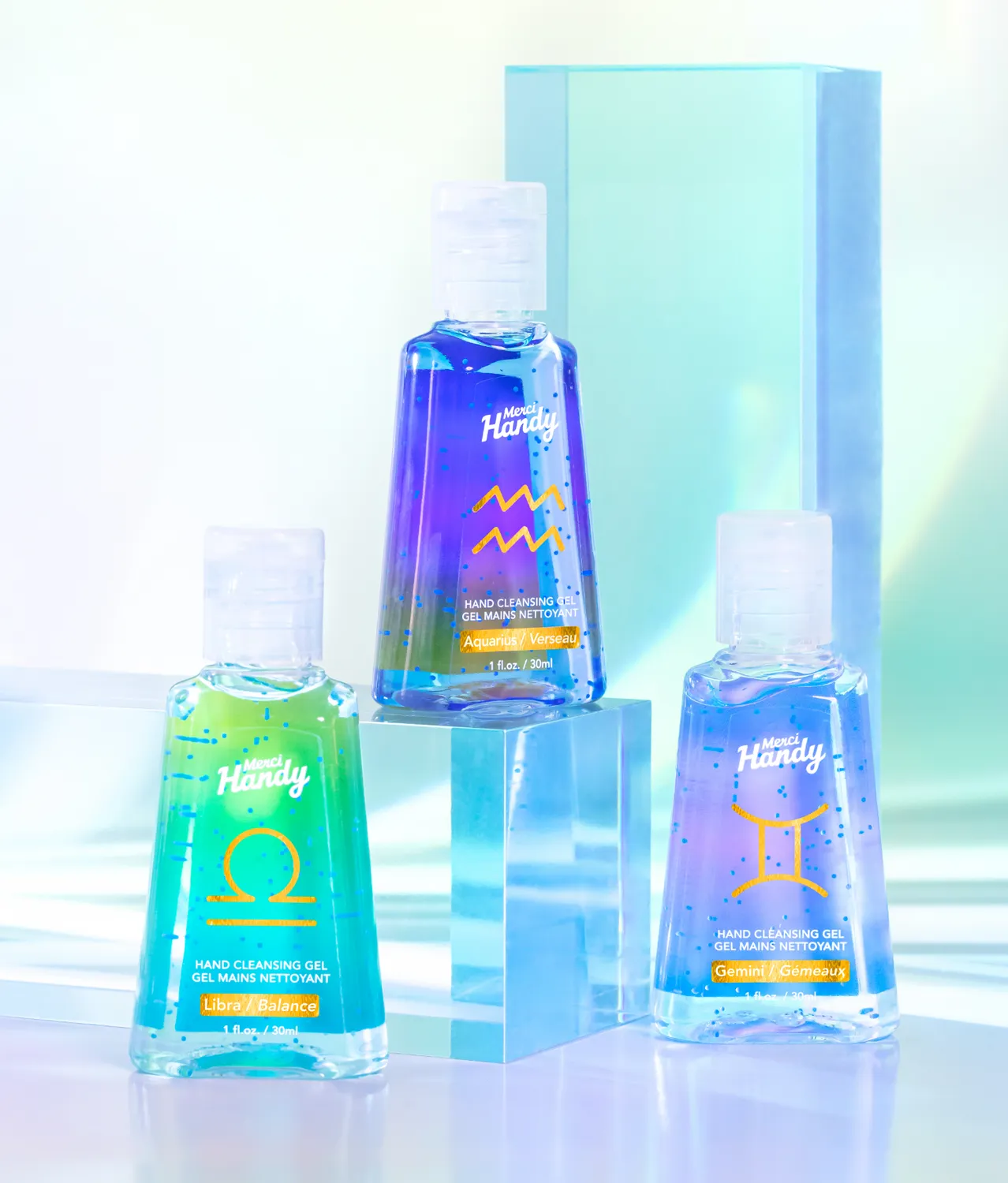 Merci Handy Astro Signes dAir Handgel Set 3tlg Wassermann