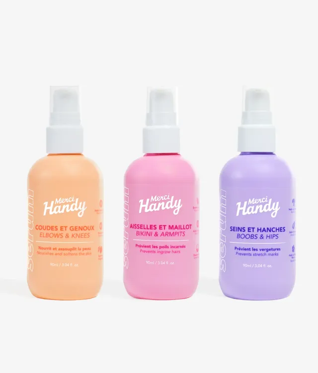 Merci Handy Trio Körperserum Set 3er für trockene Zonen