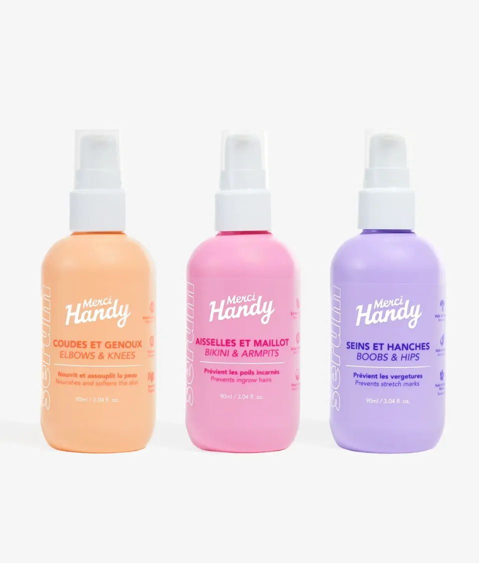 Merci Handy Trio Körperserum Set 3er für trockene Zonen