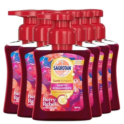 Sagrotan Schaumseife Erdbeeren Design Edition 250ml sanft