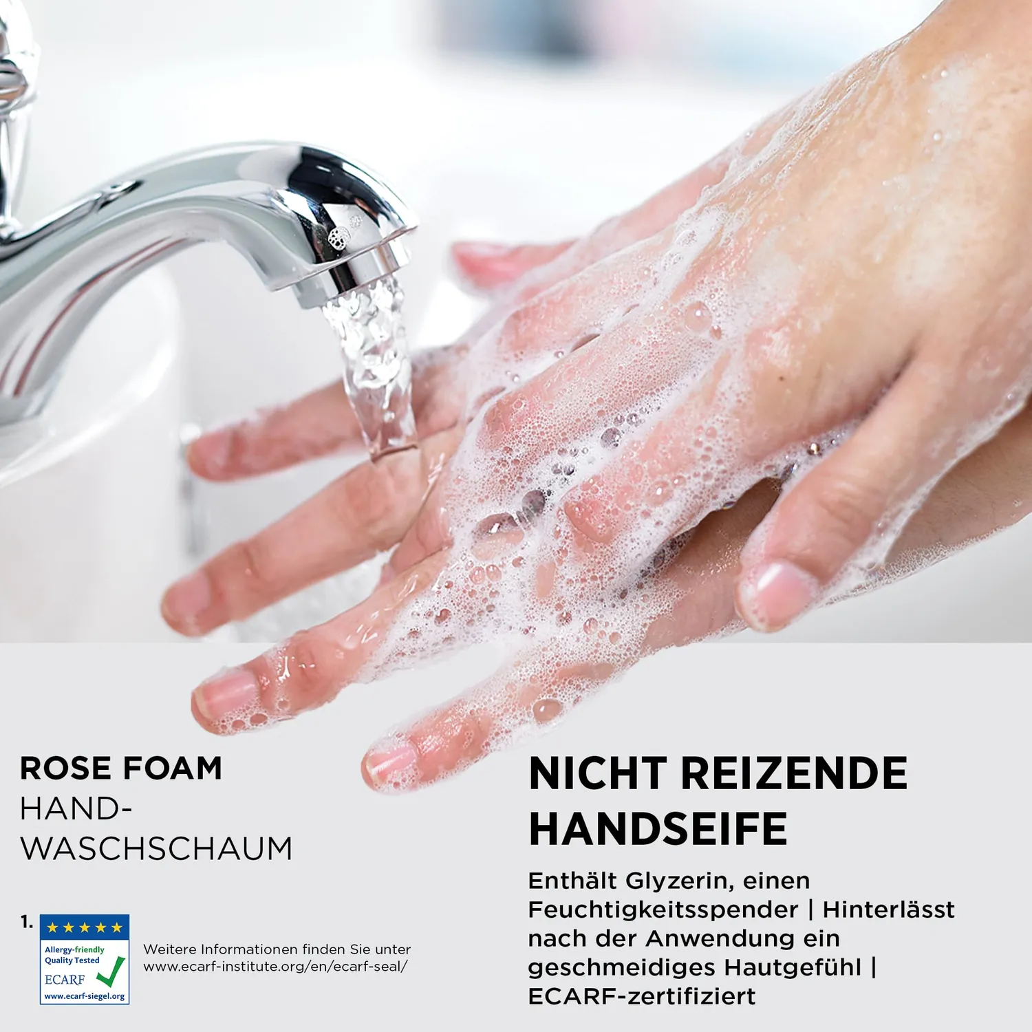 SC Johnson Professional Refresh Rose Foam Schaumseife 1 L Rosenduft