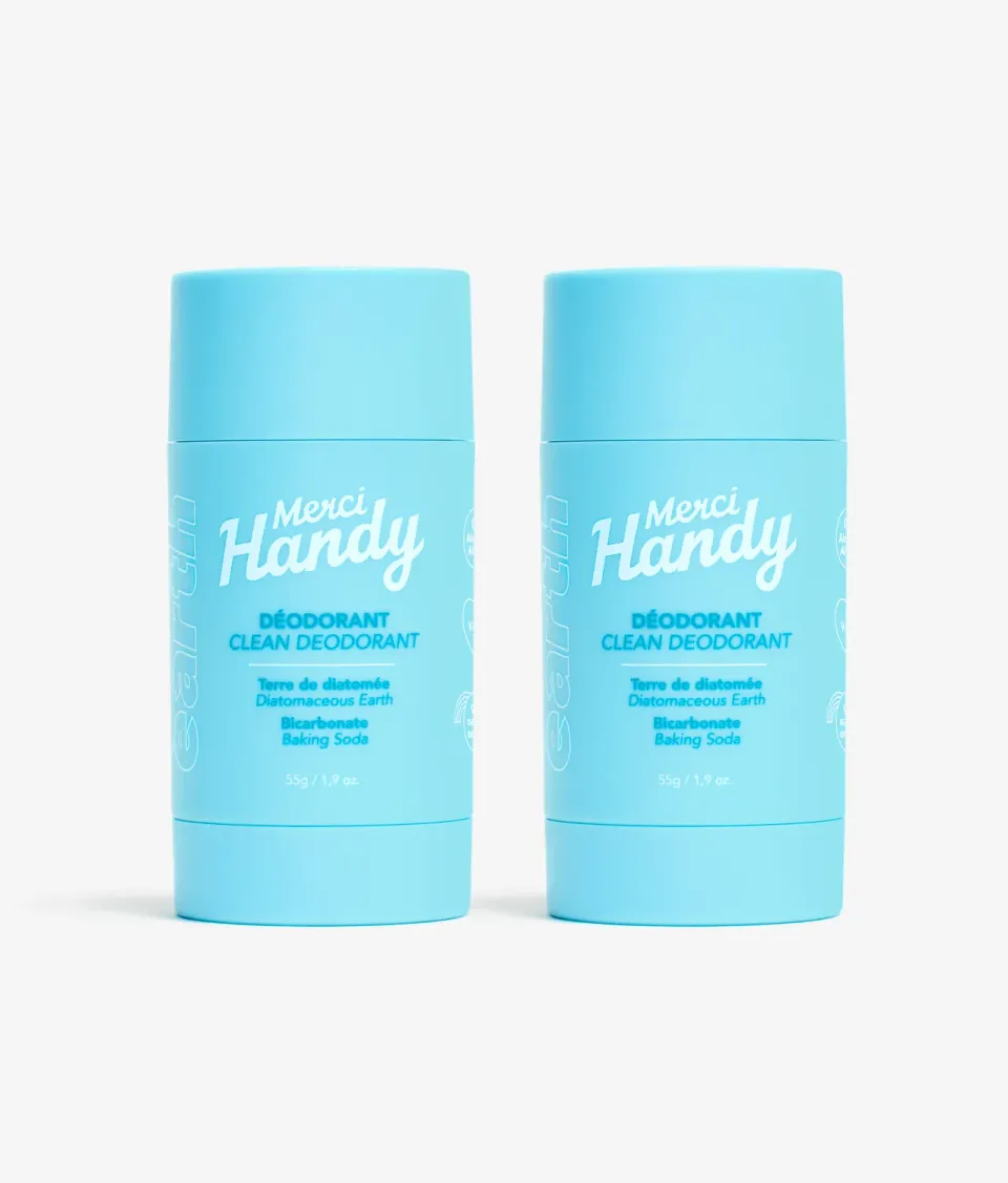 Merci Handy EARTH Deodorant 2er-Pack Vanille-Holz