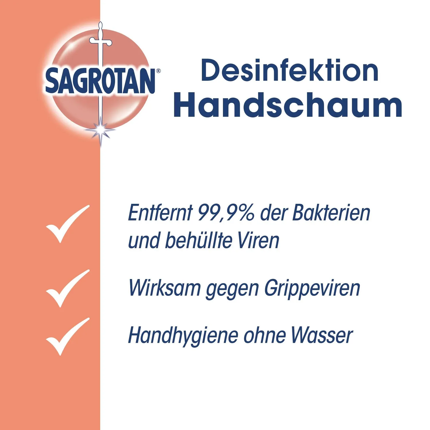 Sagrotan Desinfektion Handschaum 12x50ml alkoholfrei