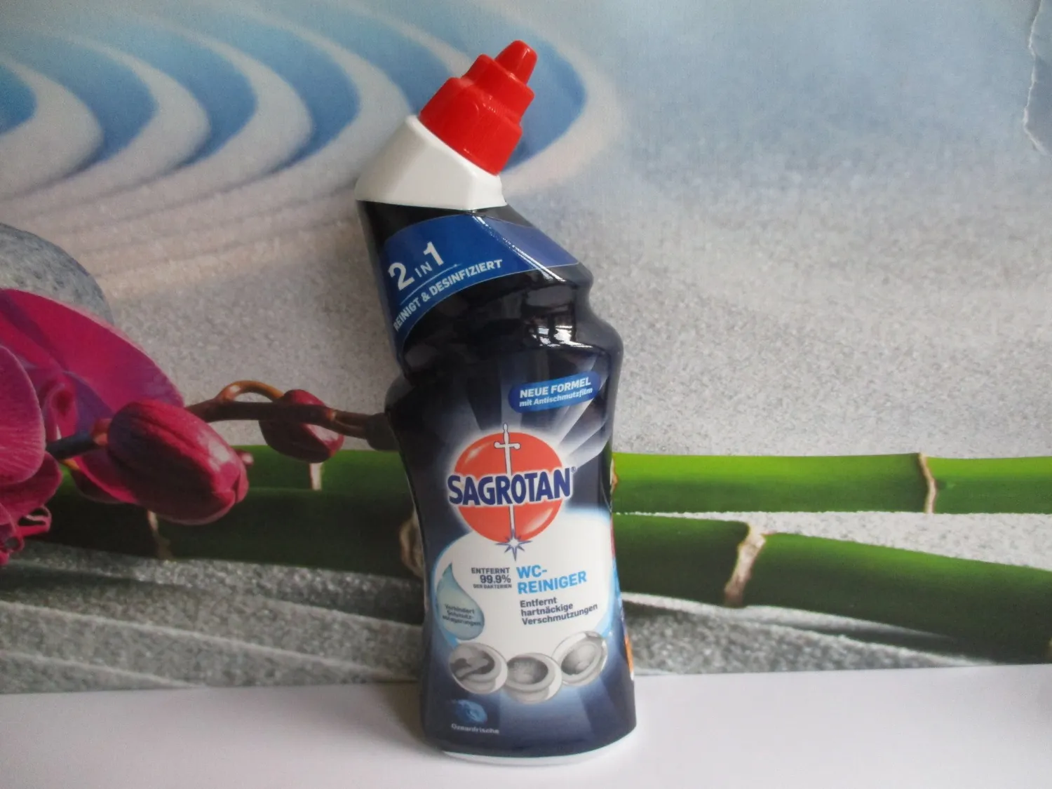 Sagrotan WC-Reiniger Ozeanfrische Gel 4x750ml Antischmutzfilm