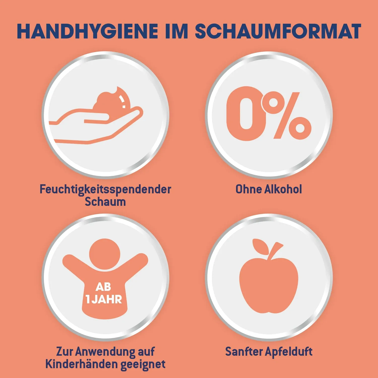 Sagrotan Desinfektion Handschaum 12x50ml alkoholfrei