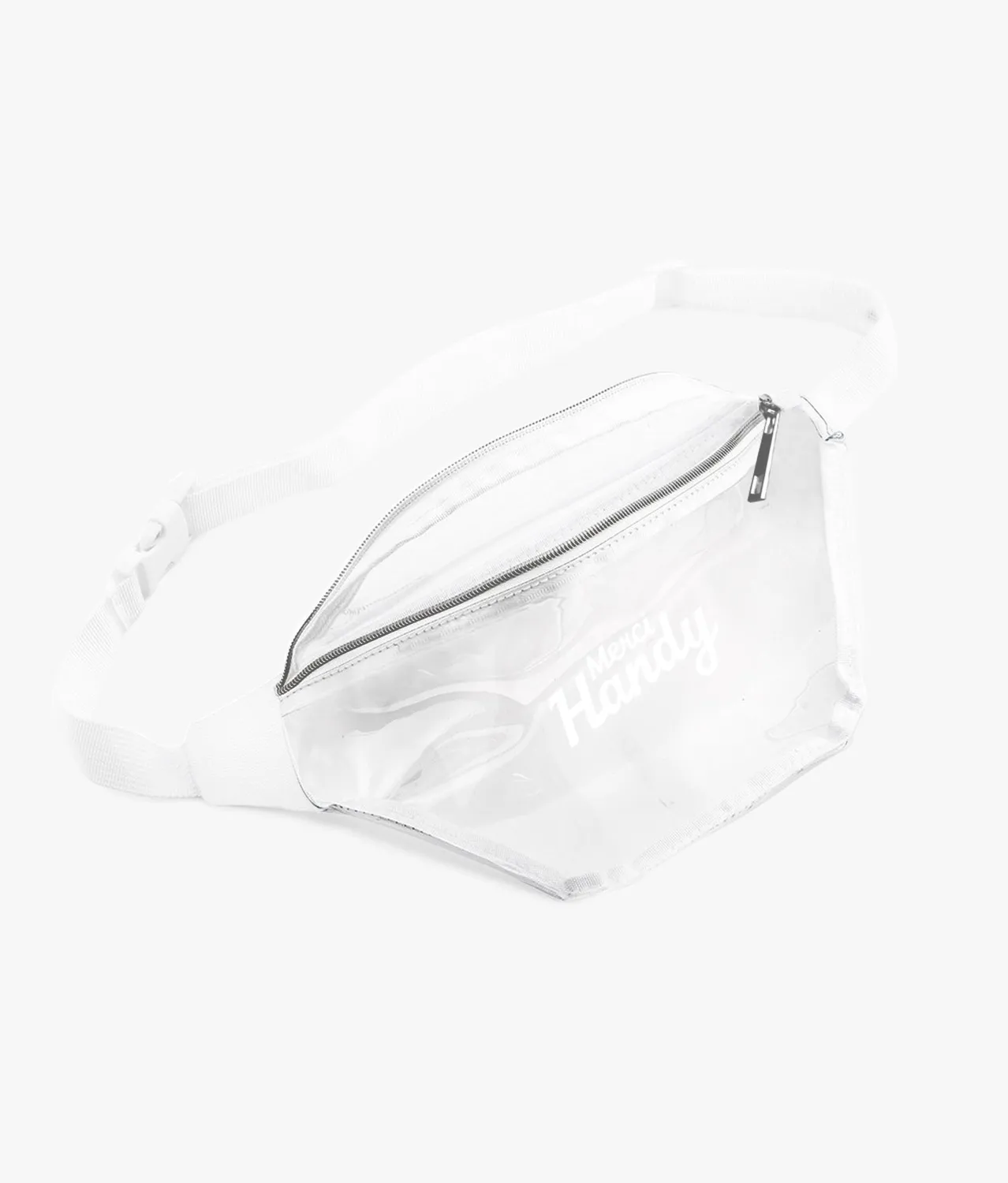 Merci Handy Banane Rainbow Bauchtasche transparent Festival