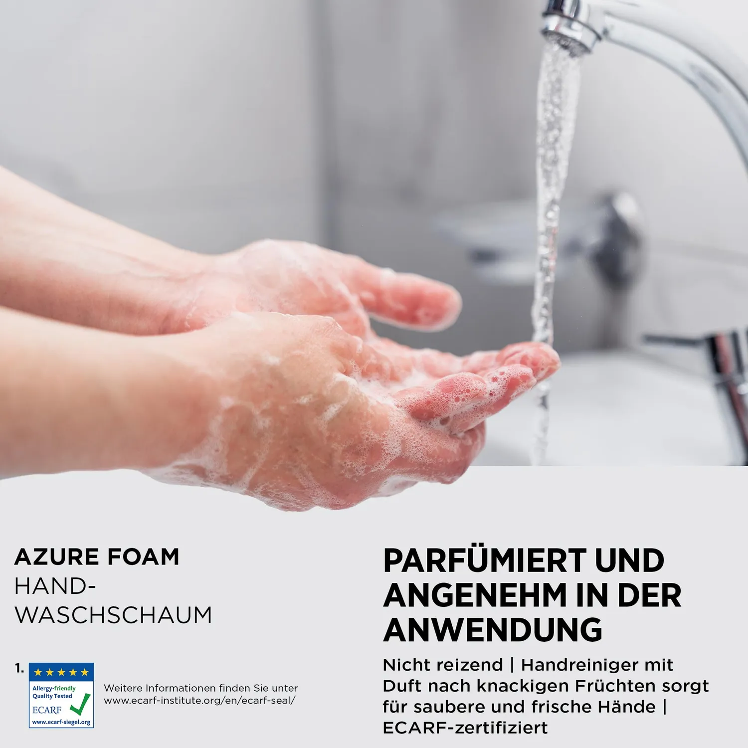 SC Johnson Refresh Azure Foam Starter-Set 1L Schaumseife