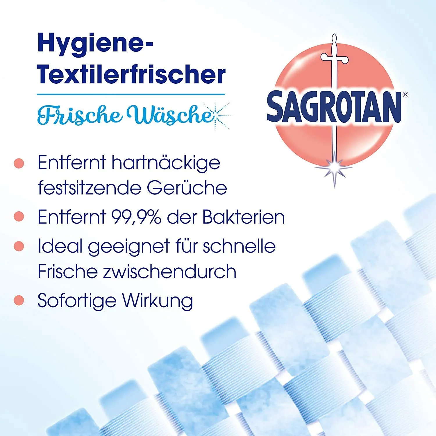 Sagrotan Hygiene Set Frische Wäsche 3-teilig Spray Spüler