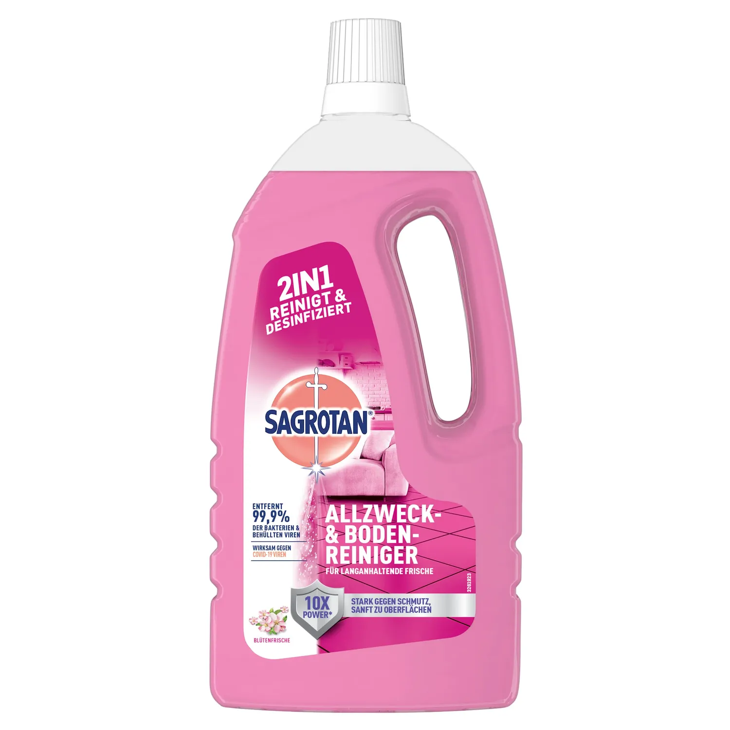 Sagrotan Allzweck-Reiniger Blütenfrische Desinfektion 5x1,5l 2in1