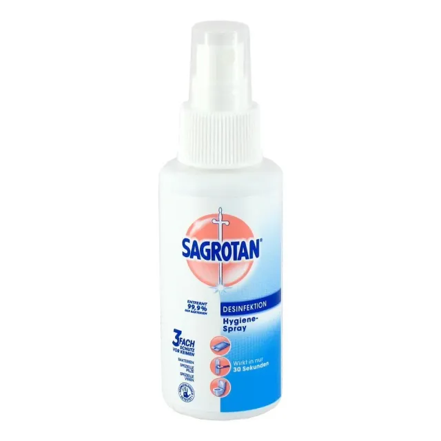 Sagrotan Hygiene Pumpspray Mini 100ml für unterwegs