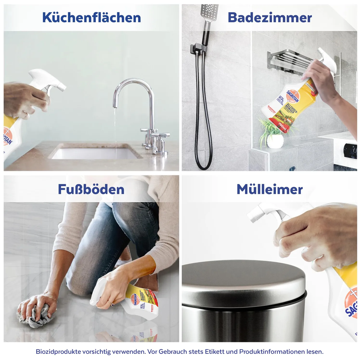 Sagrotan Blooming Hills Allzweckreiniger 750 ml desinfizierend