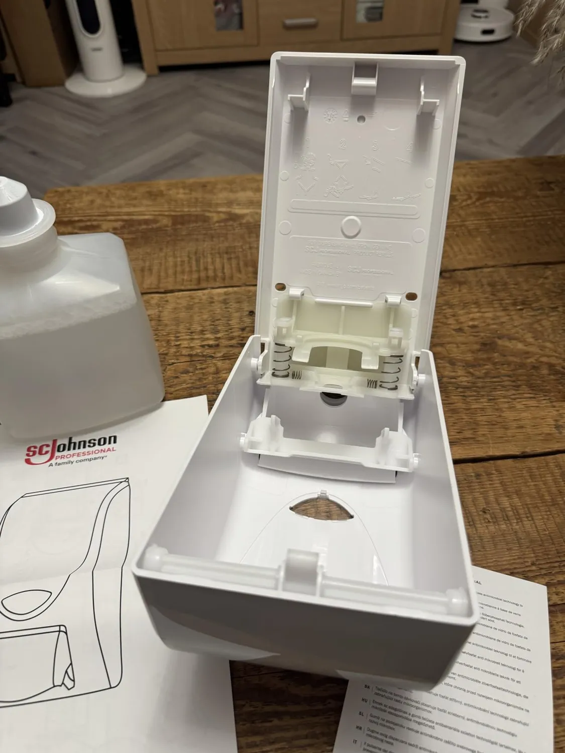 SC Johnson Clear Foam Pure Schaumseife 1L Starter-Set parfümfrei
